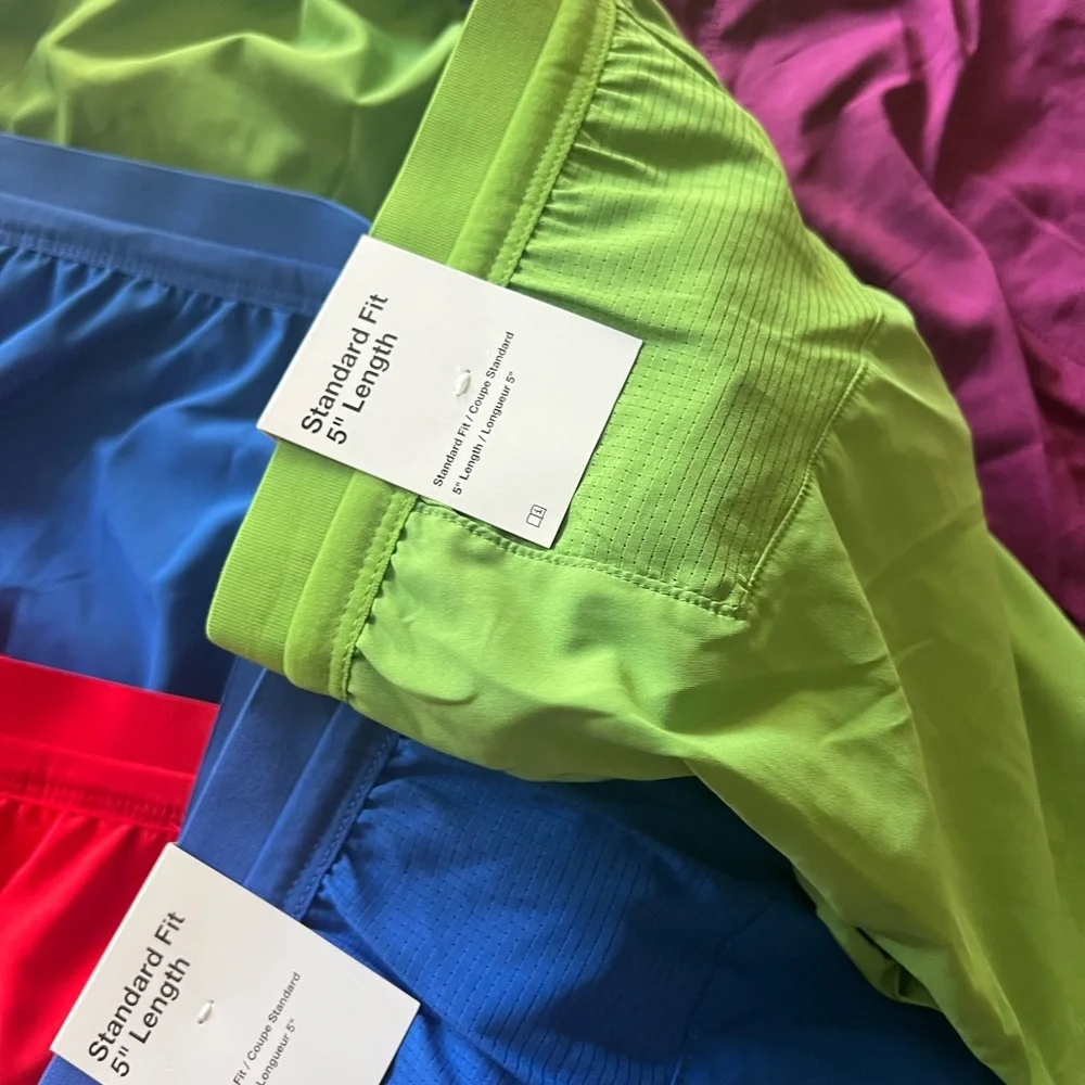 Nike Athletic Shorts Set - Red, Blue, Green - Picture 3 of 6